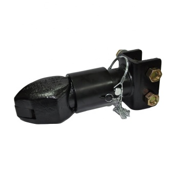 Heavy Duty Adjustable Trailer Hitch Coupling Lock - 2-5/16" Ball Size, 12500lbs Capacity, Channel-Mount Coupler Adjustment