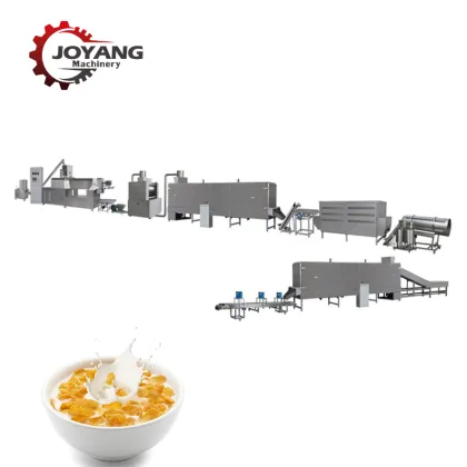 Breakfast Cereal Making Machine: Corn Flakes Processing Line