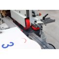 Profile sander for wood linear with fully enclosed dust-proof cover