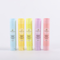 Skin care lotion soft plastic tube packaging