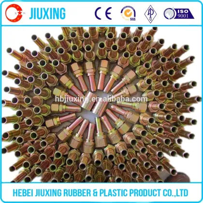 metric hose fittings / rubber hose fittings / hydraulic tube fittings