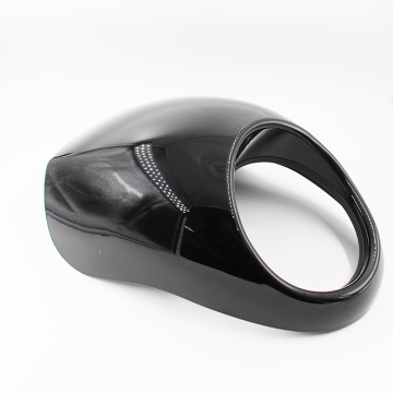 Black Motorcycle Headlight Fairing Cover with Bracket