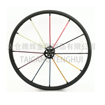 Roda traseira de 24 cadeira de rodas com cubo de alumínio