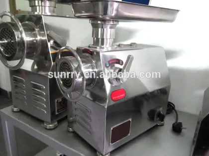 Meat grinder S/S body gears of meat grinder capacity 120kg/h stainless steel manual meat grinder for CE (SY-MM12 SUNRRY)