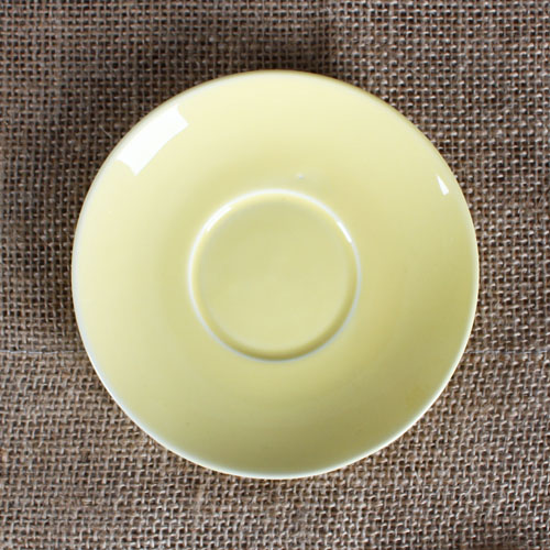 yellow color saucer