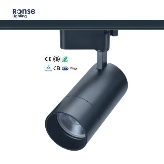 RONSE Dimmable 2-Wire Commercial Recessed Track Adapter Light