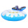 Inflatable Swim Ring Daisy Flower Pool Rings Floats
