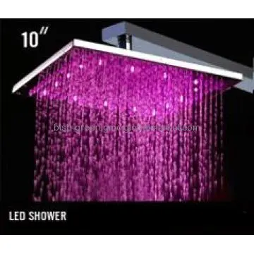 LED Overhead Shower, Light LED Head Shower