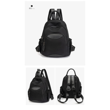 Nylon Womens Rucksack Geldbeutel