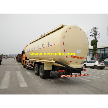 34000L 12 Wheel Pneumatic Dry Tanker Trucks