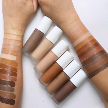 Vegan Waterproof Liquid Foundation - High Quality Full Coverage Private Label Cosmetics