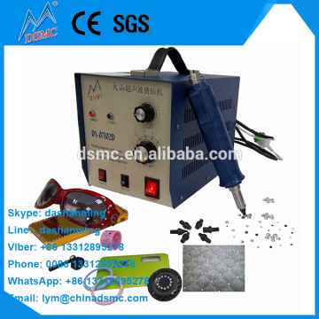Italian style portable ultrasonic rhinestone hot fix machine
