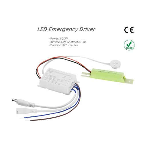 Kit de emergencia LED de característica de protección automática