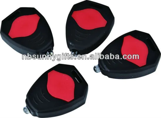 Keychain Heart shape /promotional keychain lights,mini keychain lamps