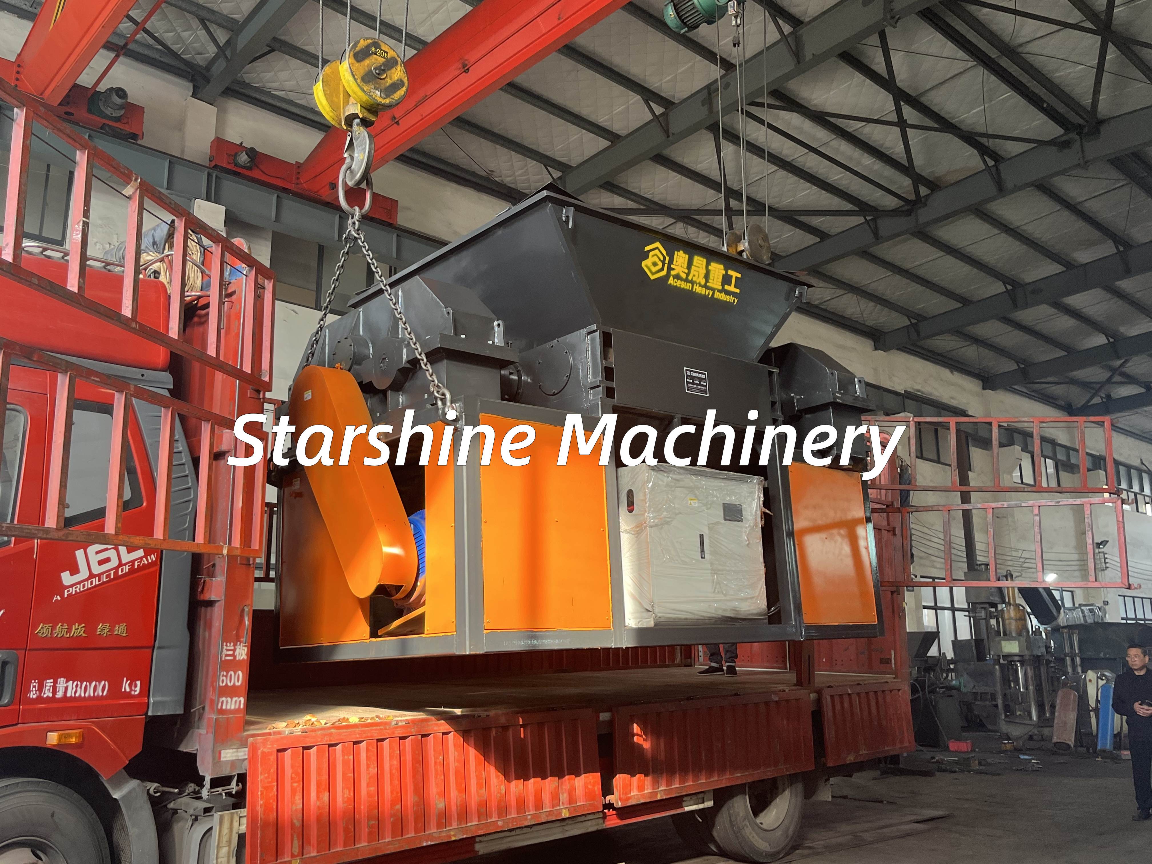 aluminum turnings shredder