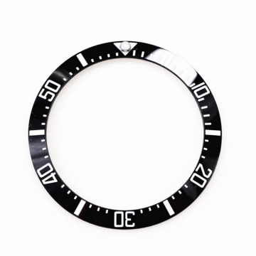 Insertos de la cara de cerámica y mira biseles para relojes