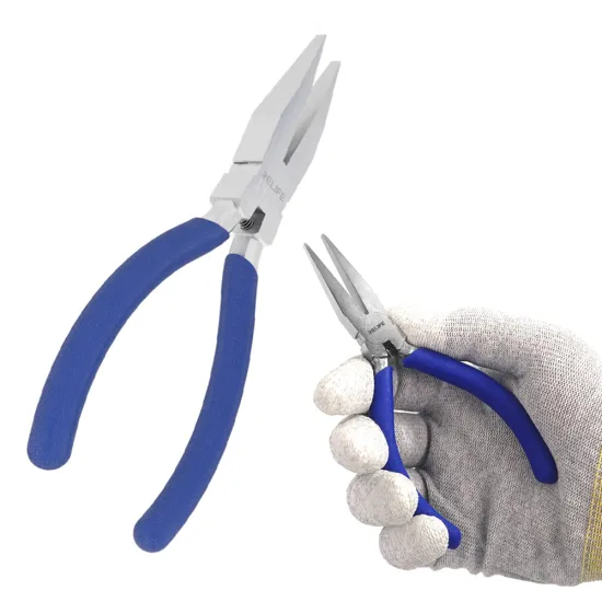 Relife RL-111 Industrial Toothless Flat Nose Pliers for Mobile Phone Repair