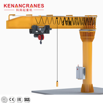 5MT Rotating Arm Column Type Hoist Jib Crane