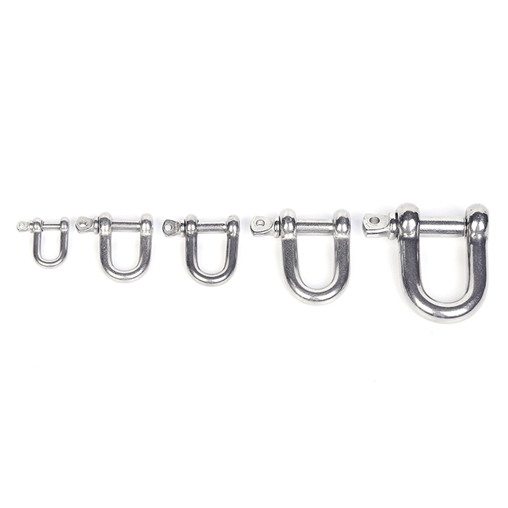 Stainless steel D-type shackle (6)