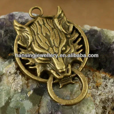 2013 dragon head reteo pendant charm