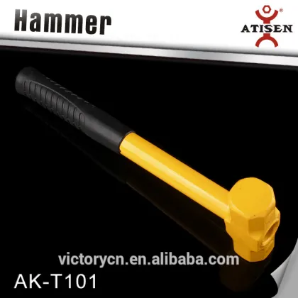 New 2.5lb High-Carbon Steel Octagonal Hammer with Fiberglass Handle