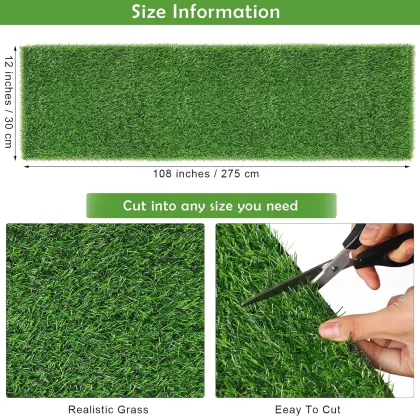 Synthetic Grass Table Runners for Wedding and Party Decor
