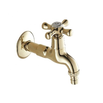 Luxus goldenes Design im Freien Wasserhähne: Messing Wasserhähne für Badezimmer Eitelkeit oder Garten