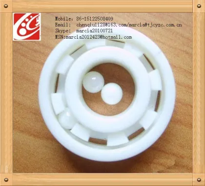 Electric - Insulated Bearings / Ceramic Ball Bearing , 12000rpm - 75000rpm