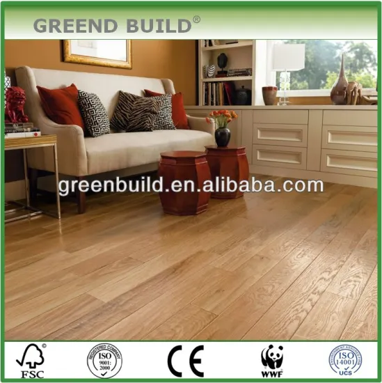 Natural White Oak hardwood flooring