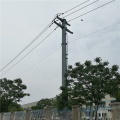 Hot Dip Galvanized Steel poles distribution pole