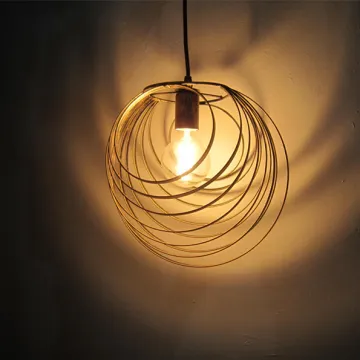 Industrial Vintage Light Cage Lampshades for Pendant Lamps