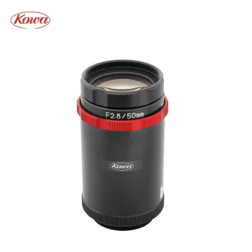 KOWA LM50JCM-WP C-mount Low Distortion Industrial Fixed Focal Length Lens for Machine Vision