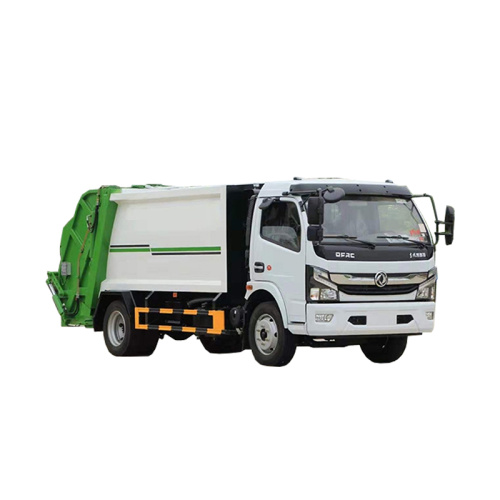 City garbage removal truck