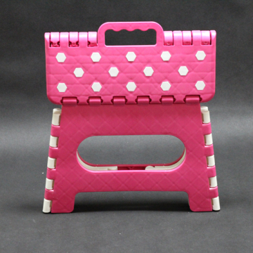 Hand-held cheap outdoor plastic folding stool for traveling