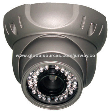 Security Camera with 600TVL Resolution and 40m IR Distance, 1/3-inch Sony CCD, OSD MenuNew