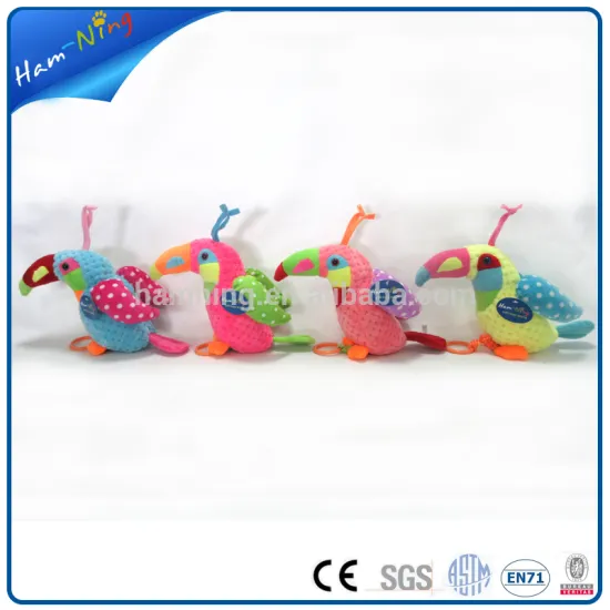 20cm love singing birds stuffed plush parrot bird toys