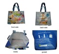 Beställningsbara RPET-återanvändbara väskor med logotryck