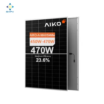 Aiko Solar Panels: High-Power 450W to 470W N-Type ABC White Hole Series Modules