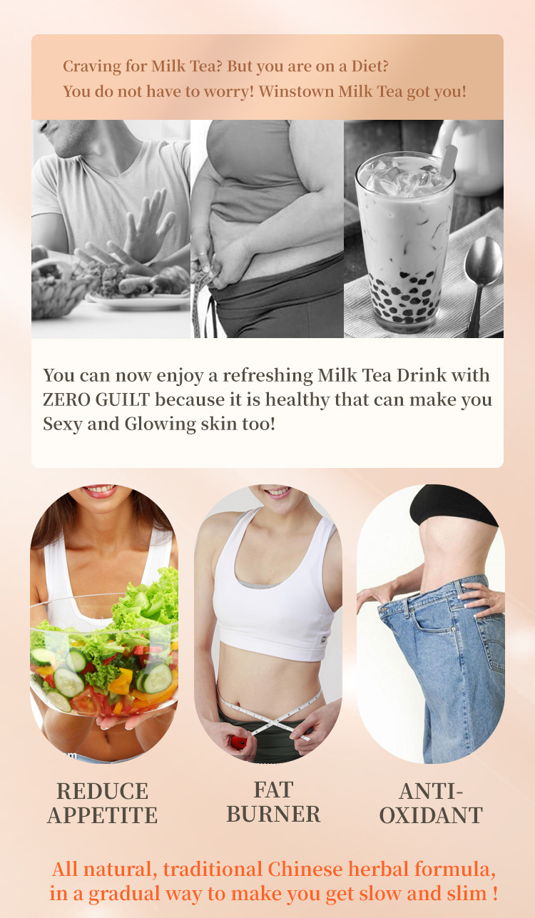 2021 Factory Supplier Special Design Quick 14 Days Detox Flat Tummy Tea Slimming Milk Tea For Weight Loss