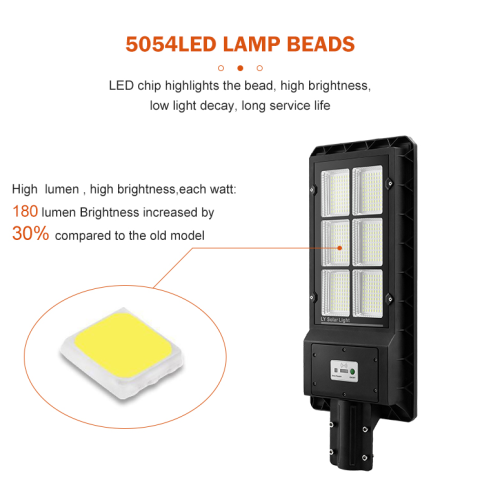 นอกเหนือจากไฟถนน LED พลังงานแสงอาทิตย์อลูมิเนียมคุณภาพสูง