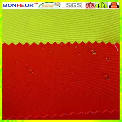 Fluorescent Poly/Cotton CVC Twill Fabric