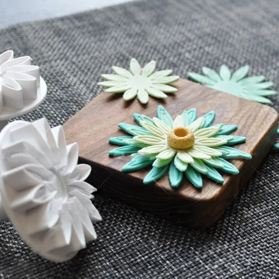 3pcs Veined Sunflower Gerbera Daisy Plunger Cutter Tool