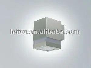 GX53 squared outdoor porch light up and down wall mounted light