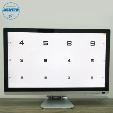 SHTOPVIEW Eye Test Chart Ophthalmic Equipment LCD Visual Chart VC-1 with 21.5 Inch Screen