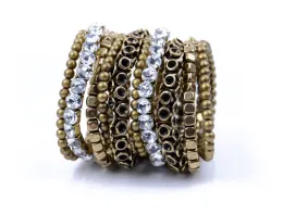 multilayer crystal fashion bracelet