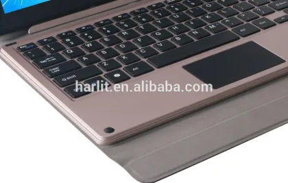 Bluetooth Keyboard With Trackpad For Huawei Matebook Folio Leather Cover For Matebook 12 inch