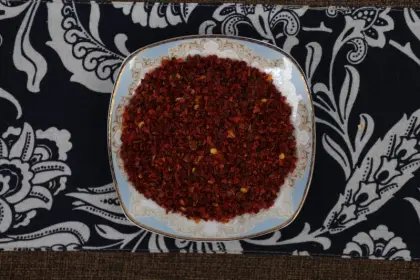 100% Pure Dehydrated Red Bell Pepper 1-3MM