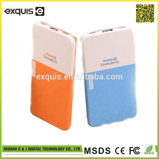 china supplier polymer power bank 5000mah