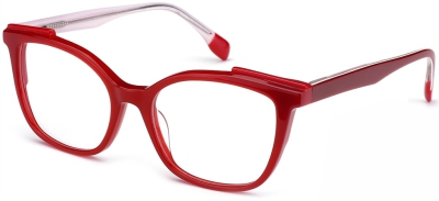 C4 Acetate Sunglasses Red_Transparent