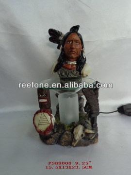 Resin andian halogen lamp